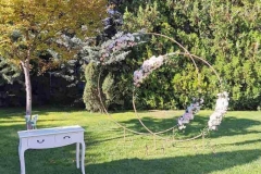 Сватбена арка кръгове