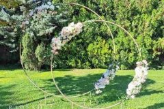 Сватбена арка кръгове