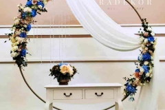 Сватбена арка кръгла