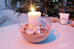 Сватбена декорация морска тема