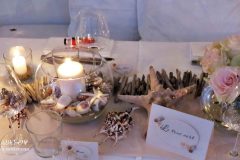 Сватбена украса морска тема