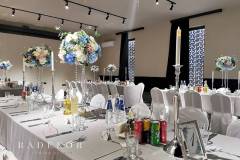 Сватбена-украса-сребърно-и-синьо-5