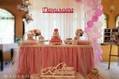 Украса за кръщене за момиче