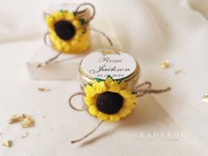 Подарък за гости Мед - слънчоглед